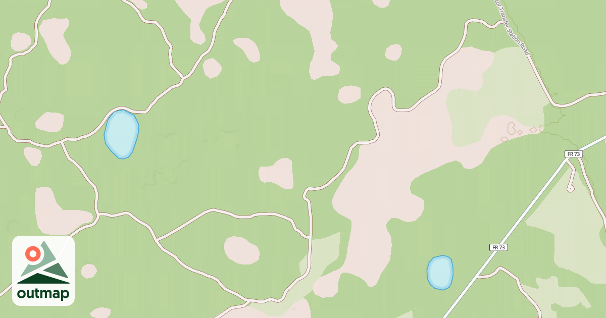 Map of USFS National Forest System Roads {C8873149-6B5D-404B-8F3C-E732FC7A0560}