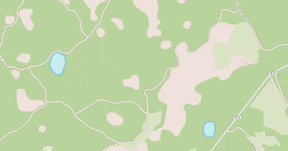 Map preview of USFS National Forest System Roads {C8873149-6B5D-404B-8F3C-E732FC7A0560}