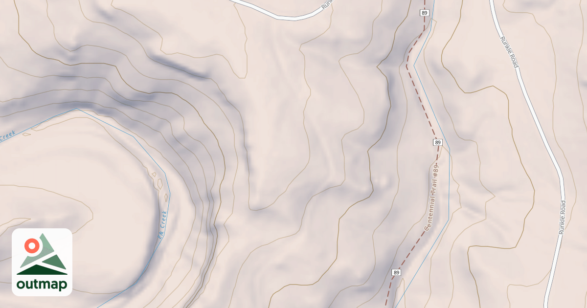 Map of CRYSTAL CAVE BR 2B