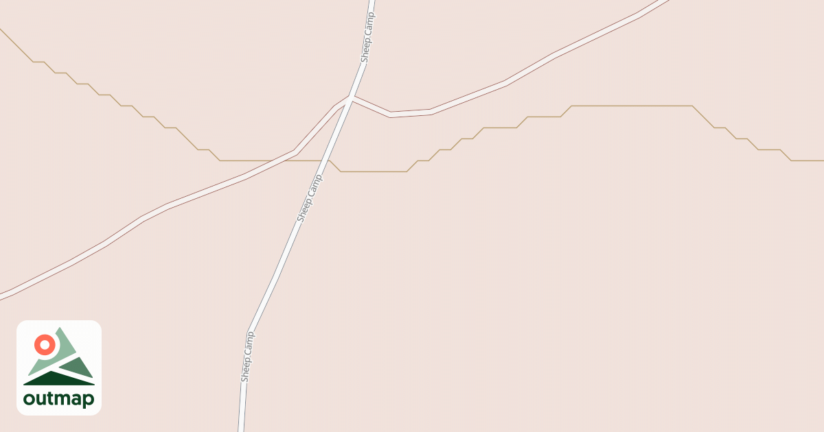 Map of BENCH SPUR