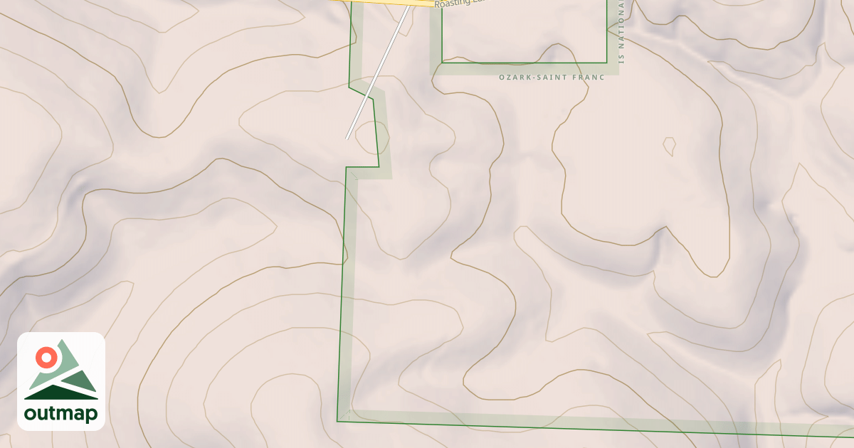 Map of USFS National Forest System Roads {38240946-47C7-45B7-95B5-45235635D16C}
