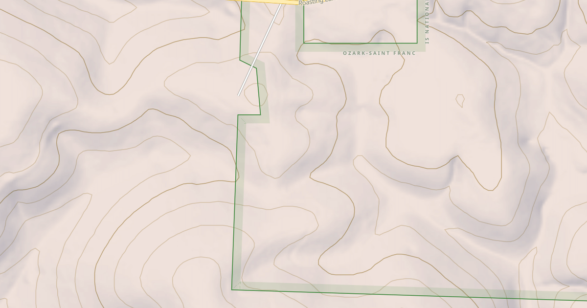 Map preview of USFS National Forest System Roads {38240946-47C7-45B7-95B5-45235635D16C}