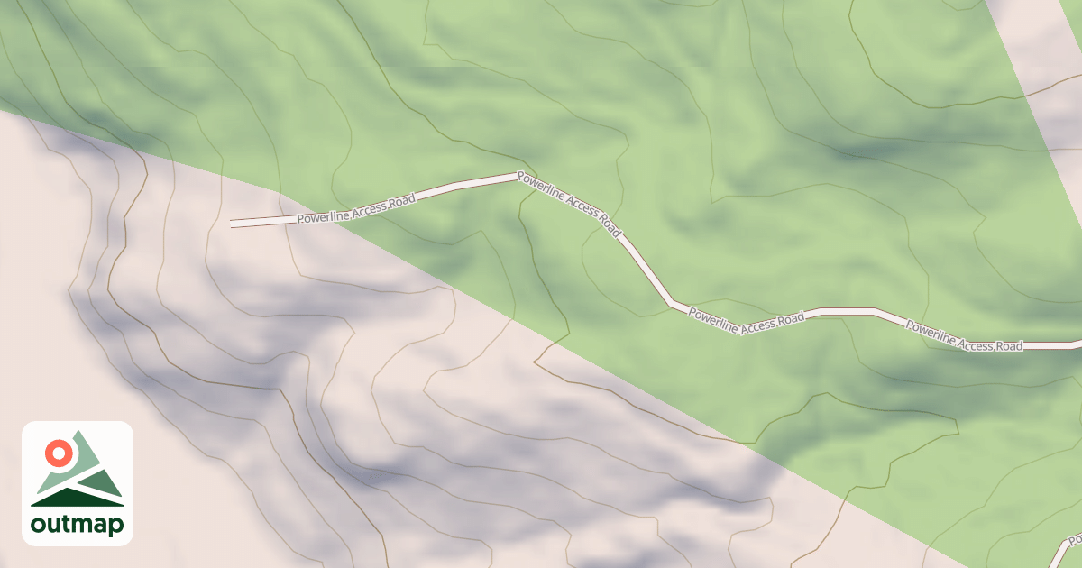 Map of POWERLINE ACCESS