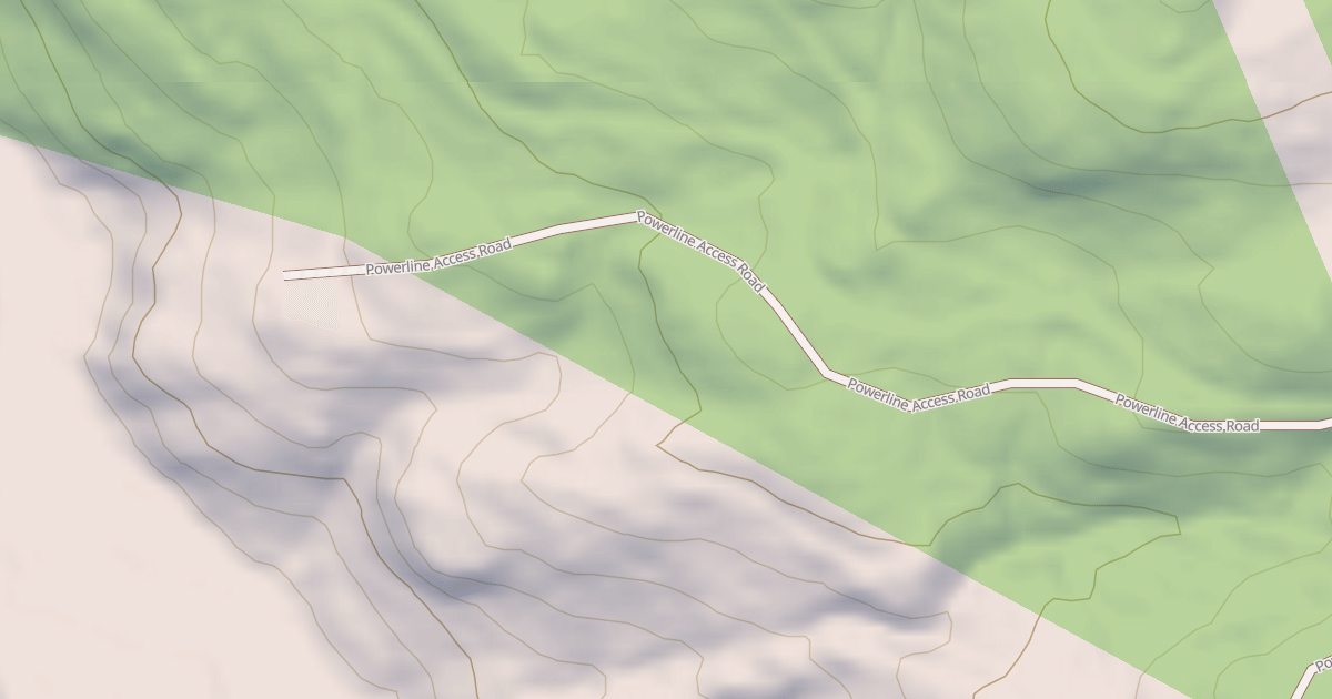 Map preview of POWERLINE ACCESS