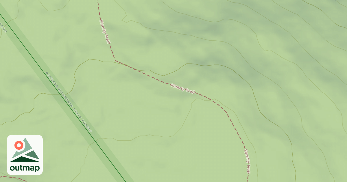 Map of Finerty Trail