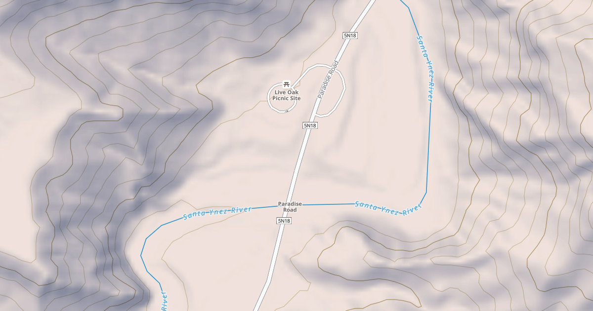 Map preview of LIVE OAK DUA.