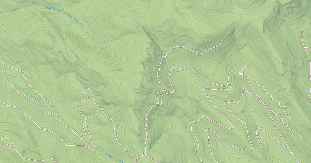 Map preview of CANYON DIVIDE