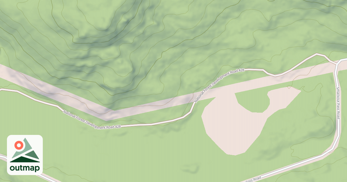 Map of USFS Motor Vehicle Use Map Roads {9E0C33F7-291C-4054-B8CF-F2F345D04D6A}