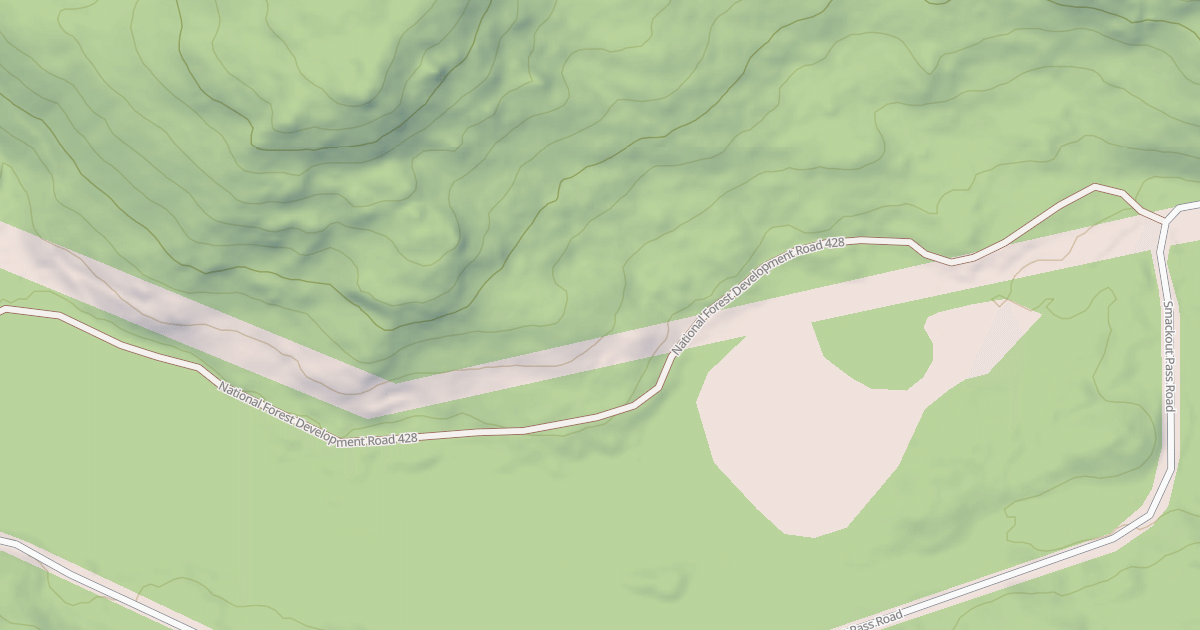 Map preview of USFS Motor Vehicle Use Map Roads {9E0C33F7-291C-4054-B8CF-F2F345D04D6A}