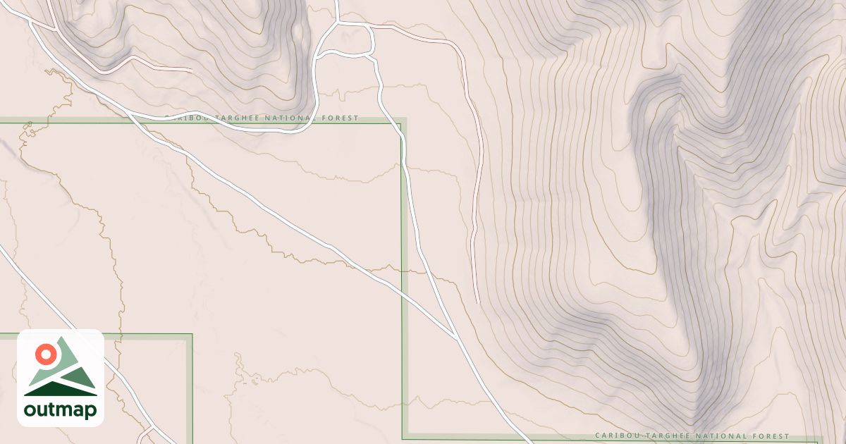 Map of CAMAS CREEK