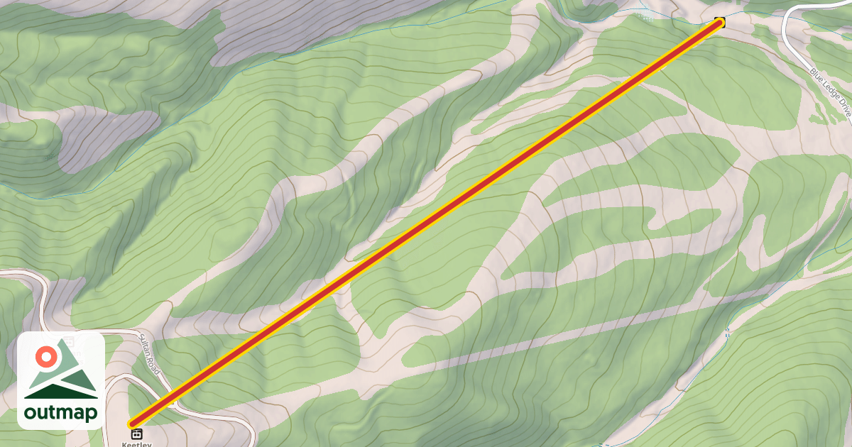 Map of Galena Express