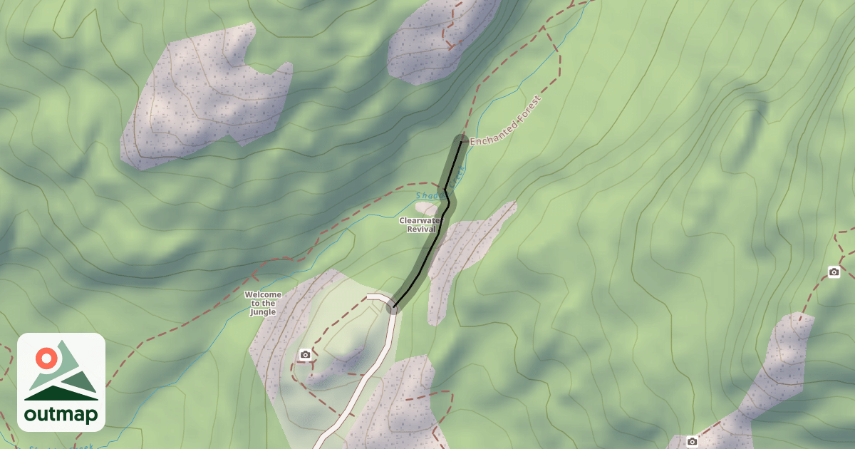 Map of Enchanted Forest