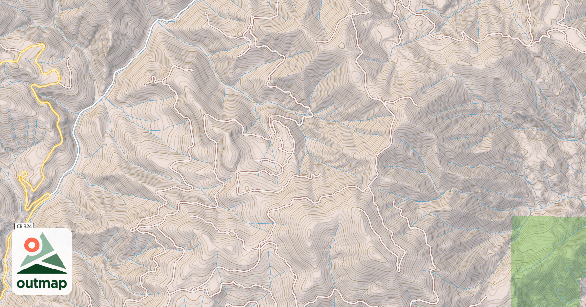 Map of DOG RUN SPRINGS