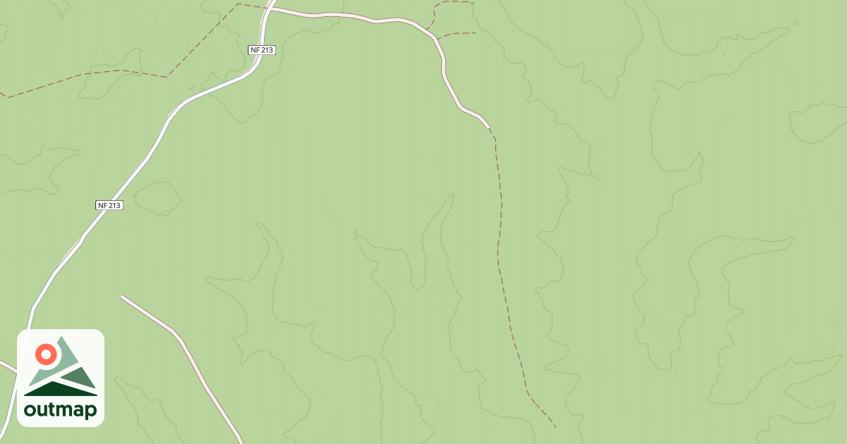 Map of USFS Motor Vehicle Use Map Roads {70AAE5AB-5DA3-421B-B63F-3CE4ECF6DDAE}