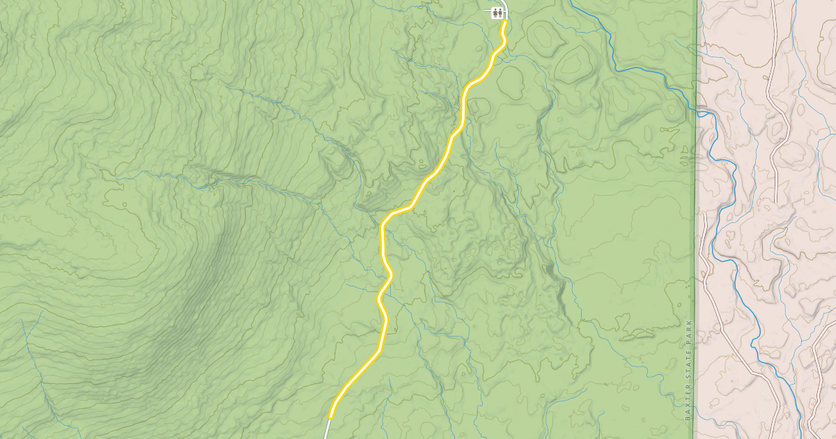 Map preview of Roaring Brook Road