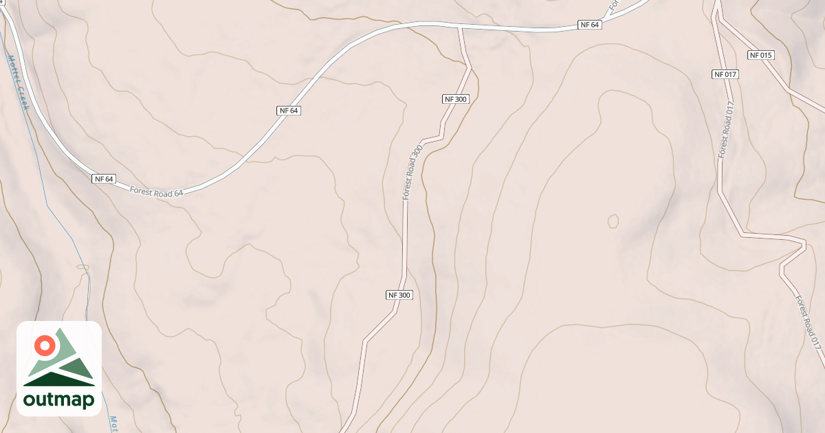 Map of USFS National Forest System Roads {A41E504A-532C-4225-9EB9-FA2A005CA735}