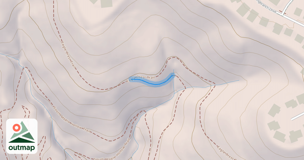 Map of South Maple Hollow South