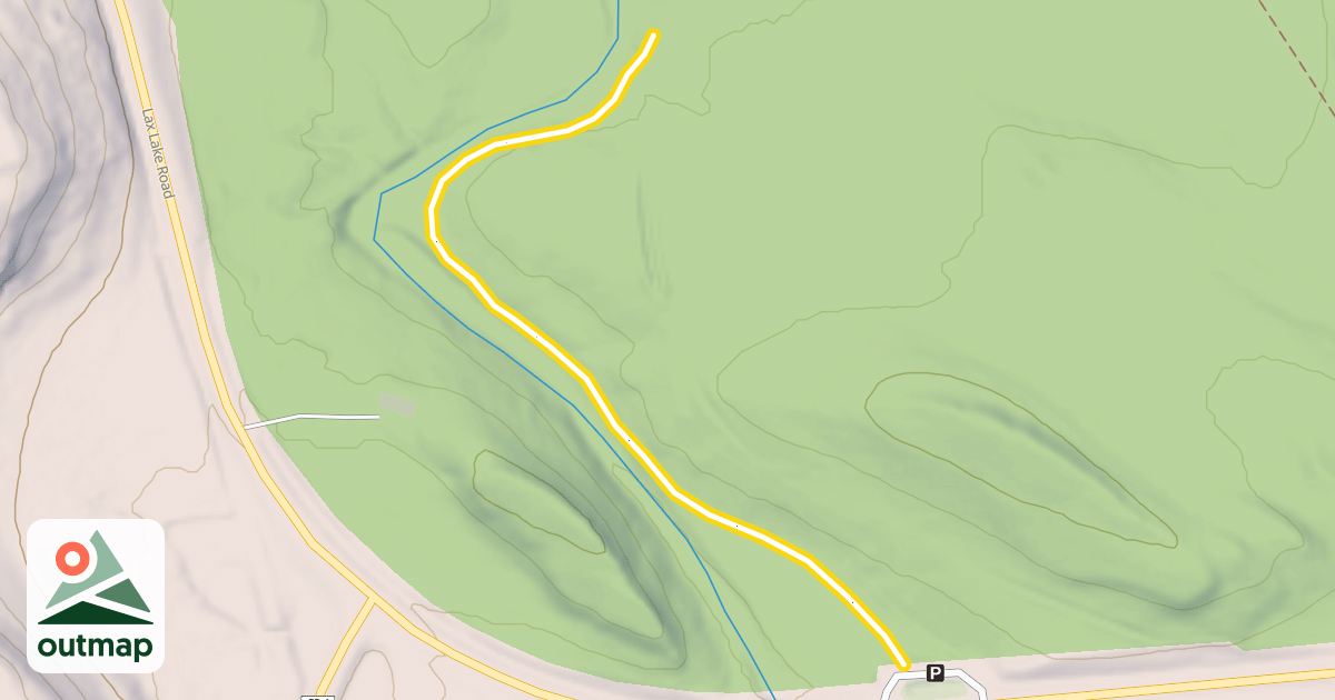 Map of Northwoods Ski Trails