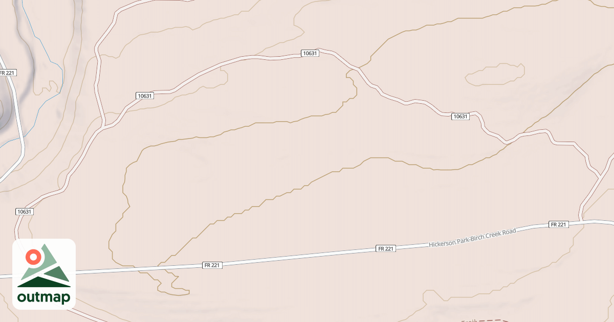 Map of NORTH SHEEP CR