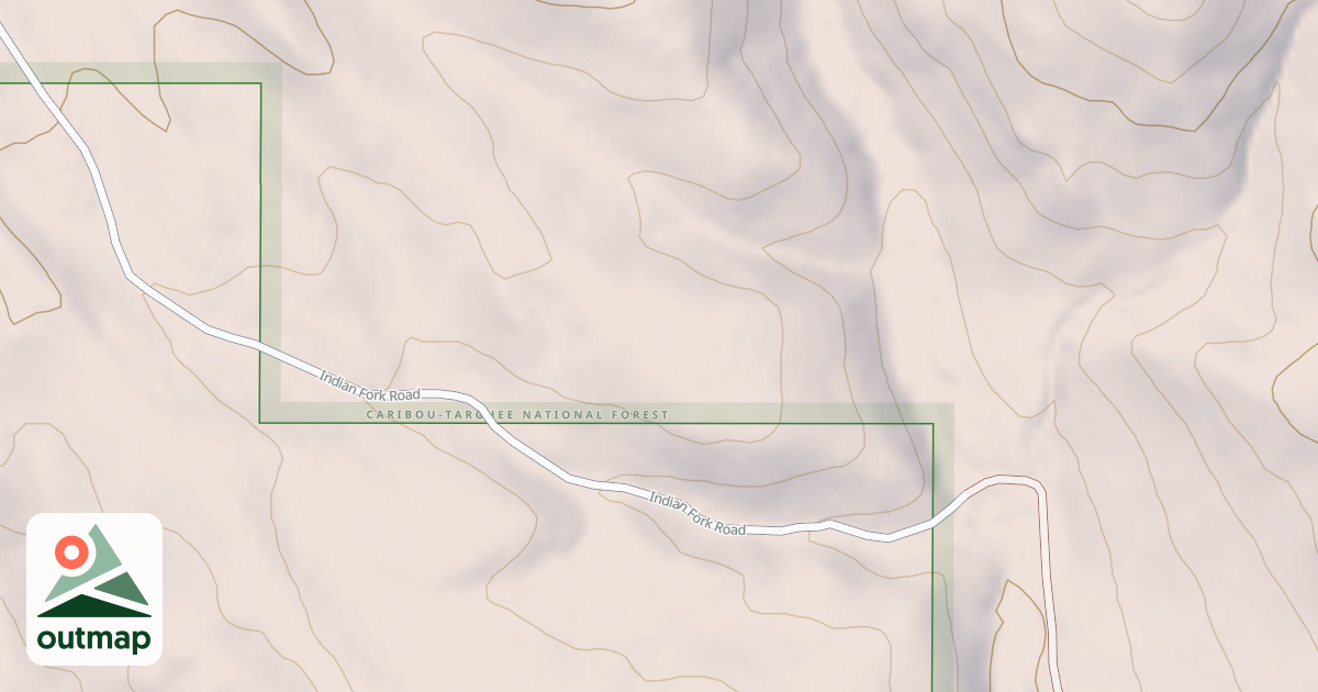 Map of Indian Fork Connector