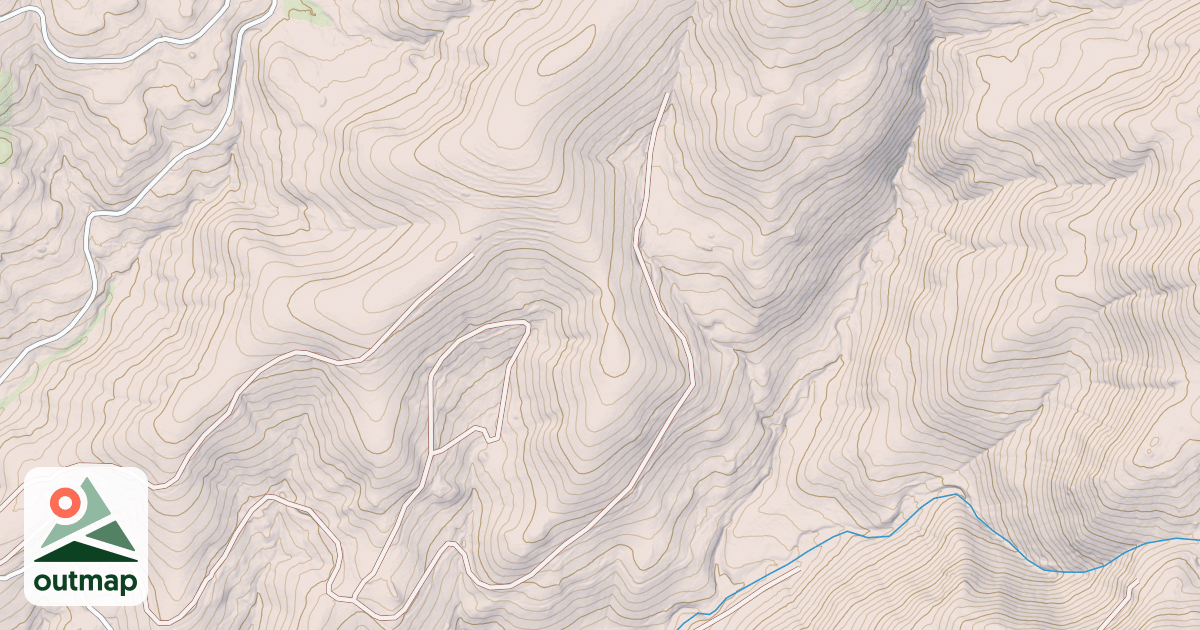 Map of ANDERSON CANYON