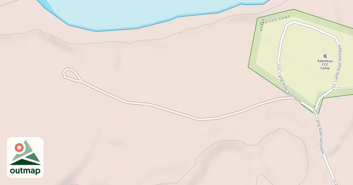 Map of RABIDEAU CCC SPUR B