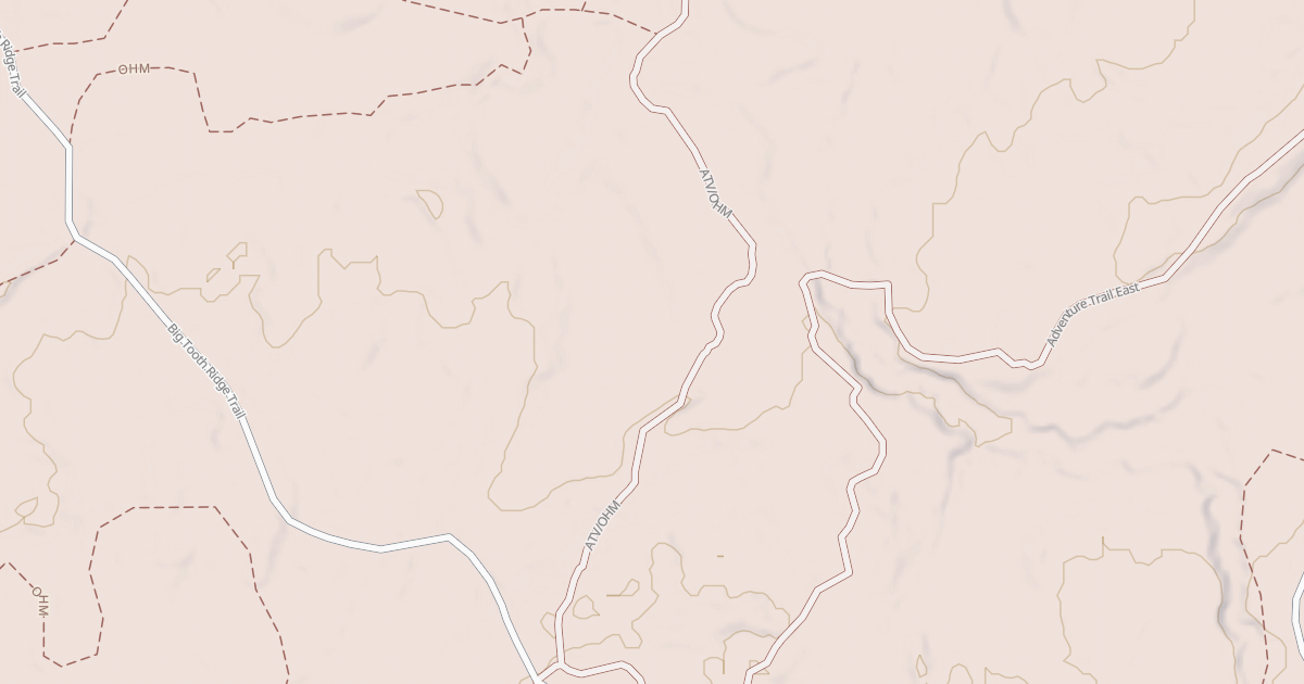 Map preview of Straight Arrows Trail
