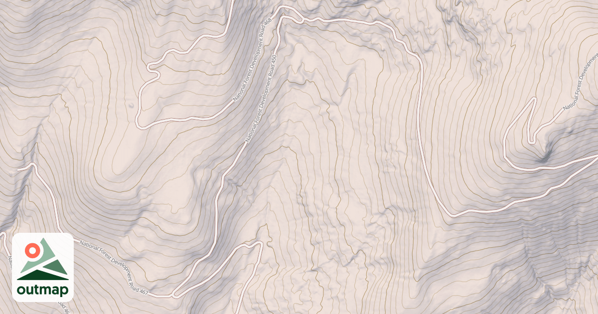 Map of GRAVES MTN