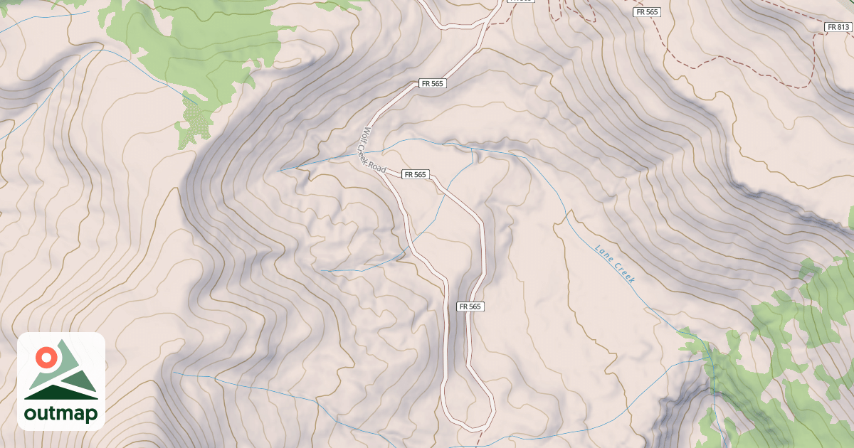 Map of Treasure Mountain
