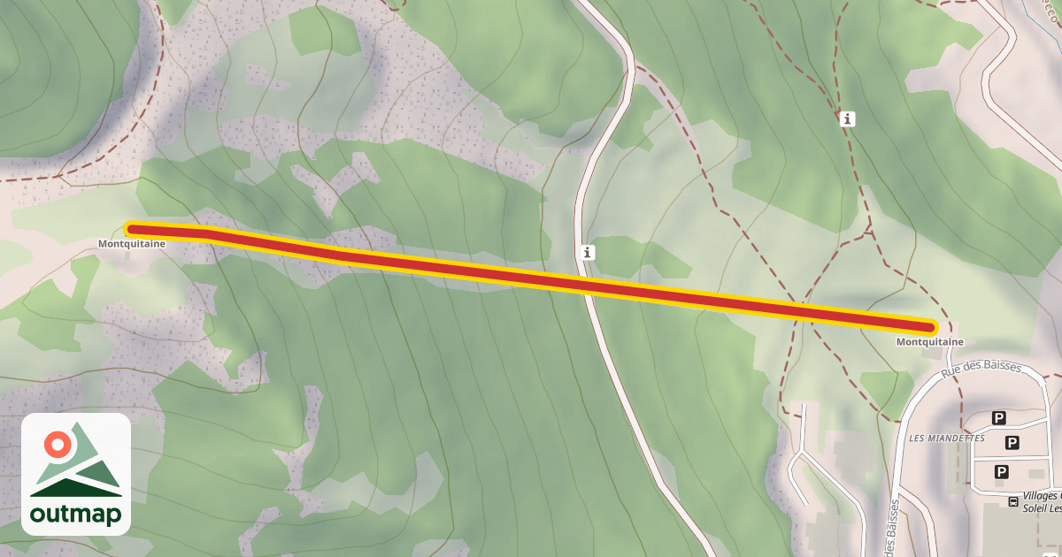 Map of Montquitaine