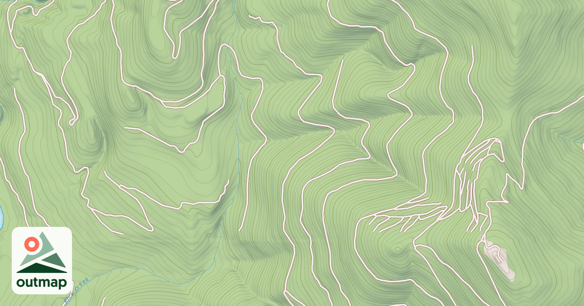 Map of DOAK CR BLUE MTN F