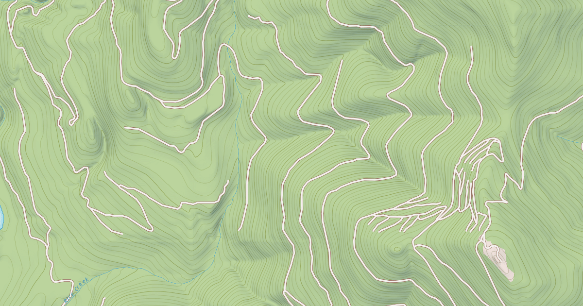 Map preview of DOAK CR BLUE MTN F