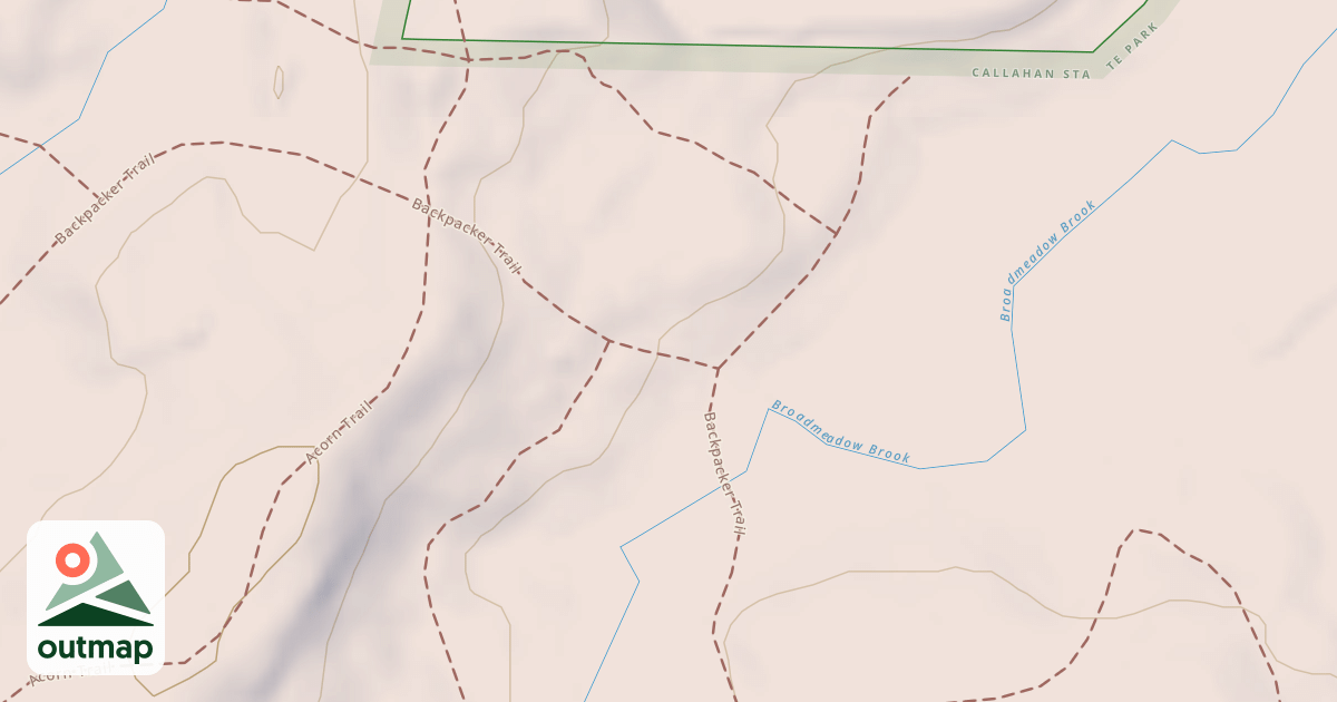 Map of Backpacker Trail