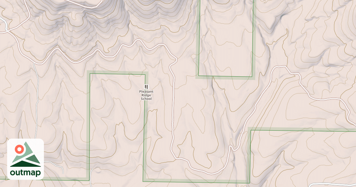 Map of PLEASANT RIDGE