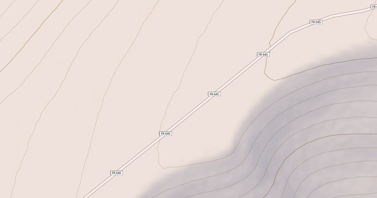 Map preview of USFS Motor Vehicle Use Map Roads {FB9550B9-C395-4484-A21B-F943D537B603}