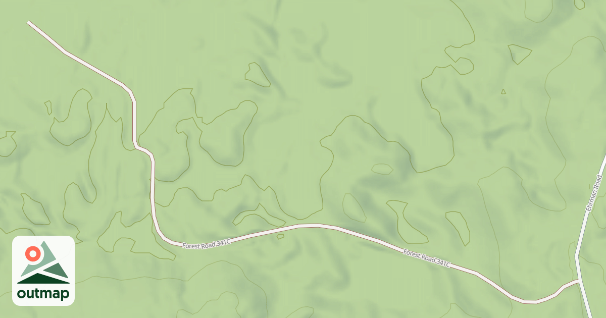 Map of FR 341C
