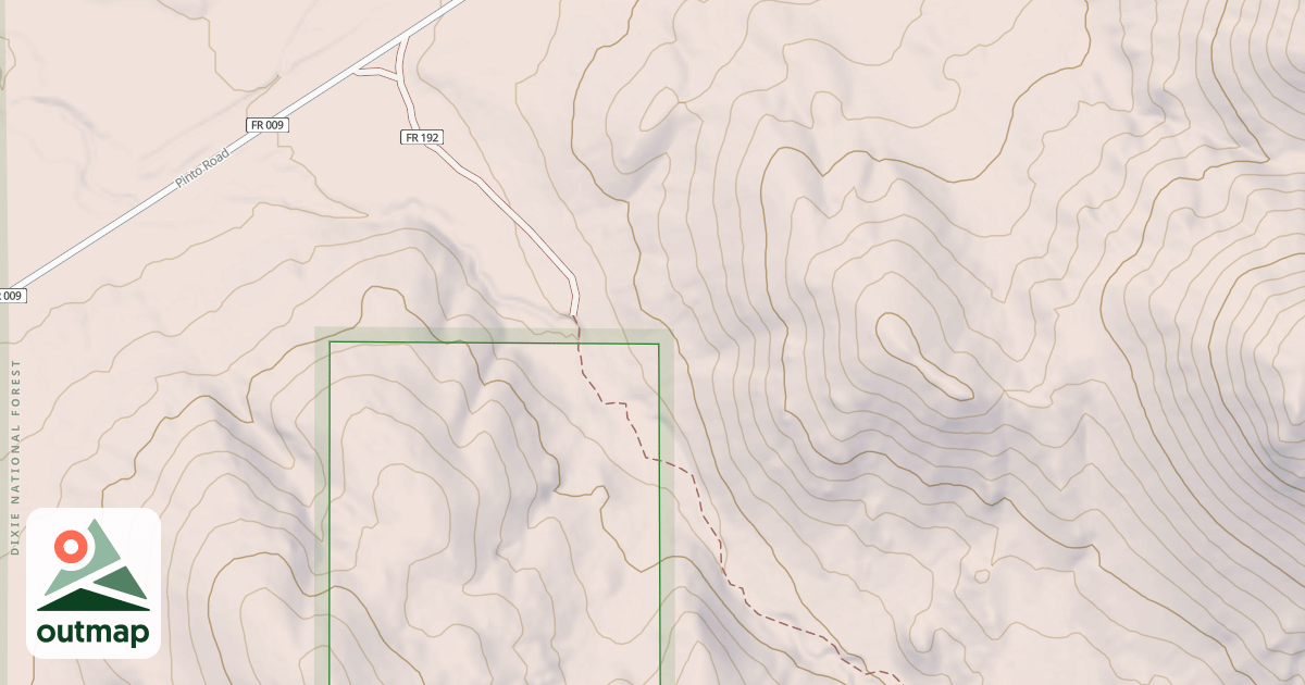Map of USFS Motor Vehicle Use Map Roads {43DC7931-F162-43EE-853A-DDFF195991C6}