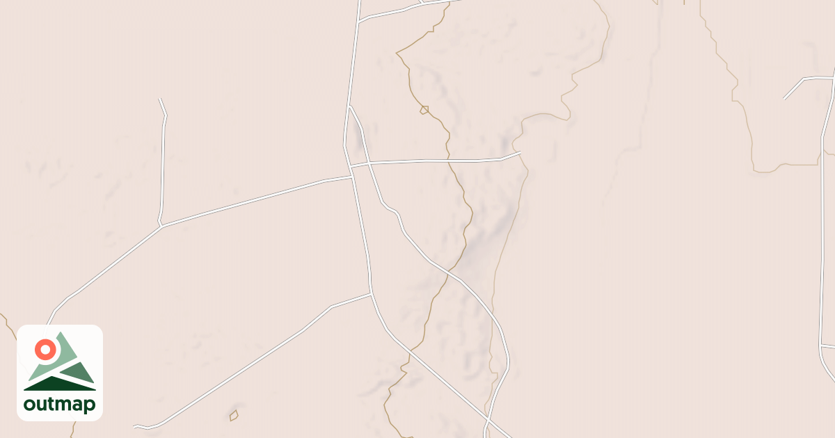 Map of Hackberry Trail System - Jordans Trail