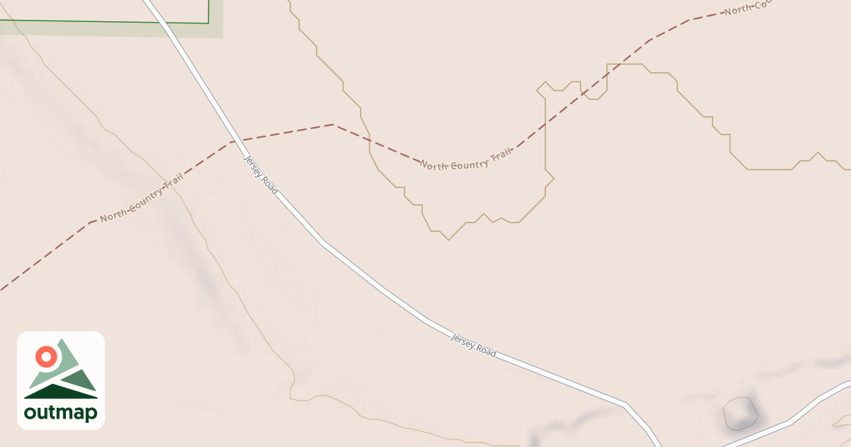 Map of OLD LAKE SPUR A