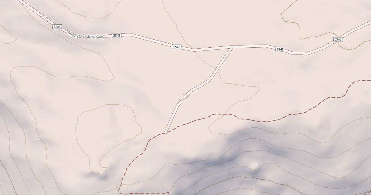 Map preview of BUFFIN MDW ROAD T7
