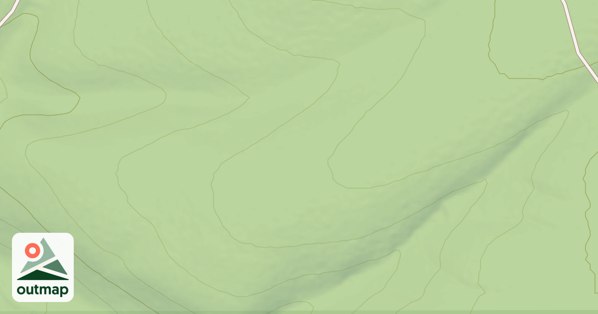 Map of LARSEN SPUR 1E
