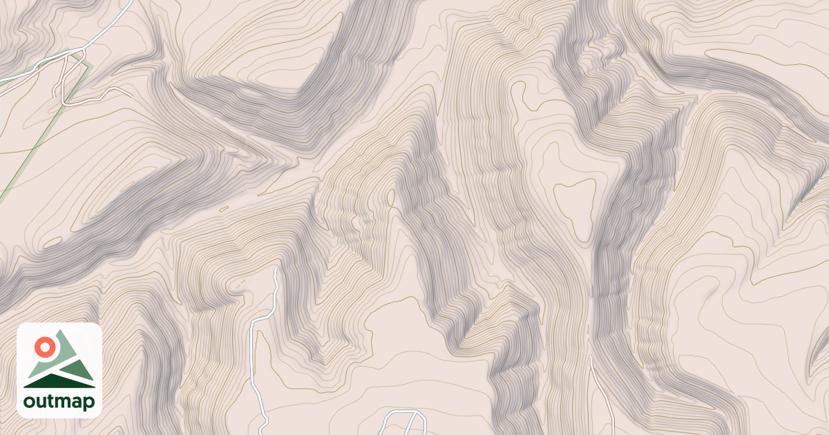 Map of CABIN CREEK