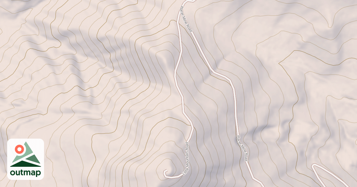 Map of LITTLE MOUNTAIN