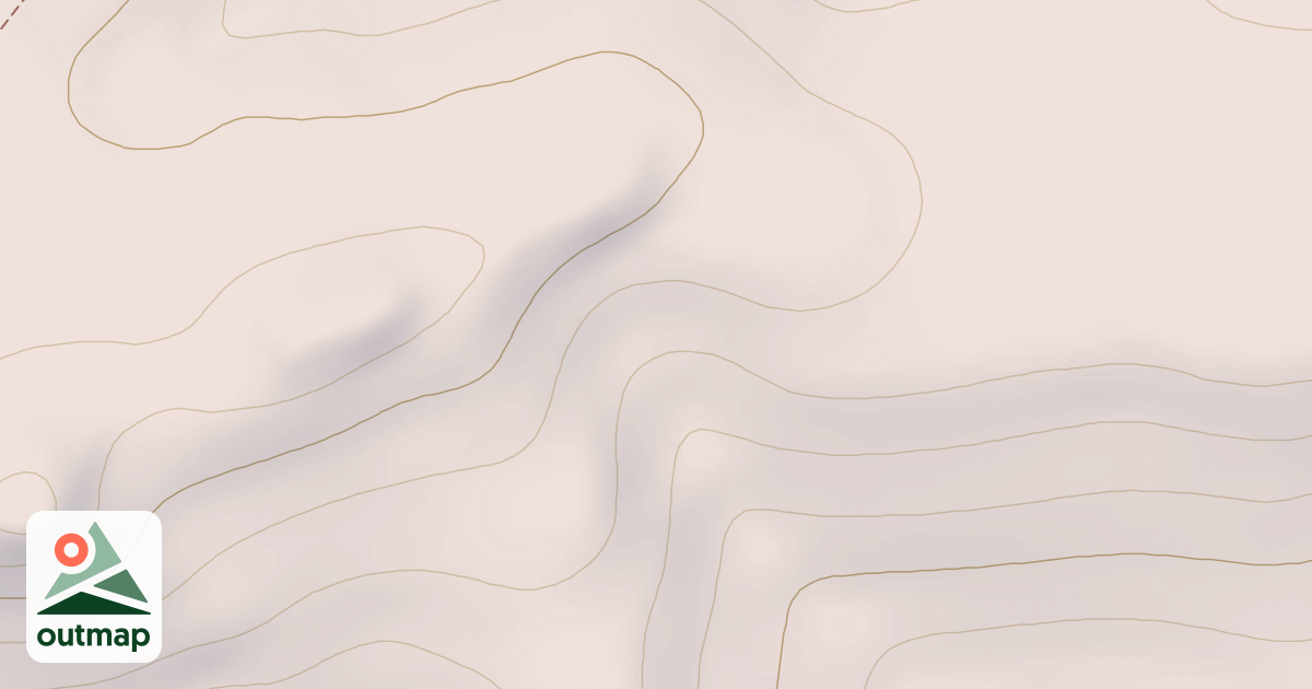 Map of DRY HOLLOW SPUR