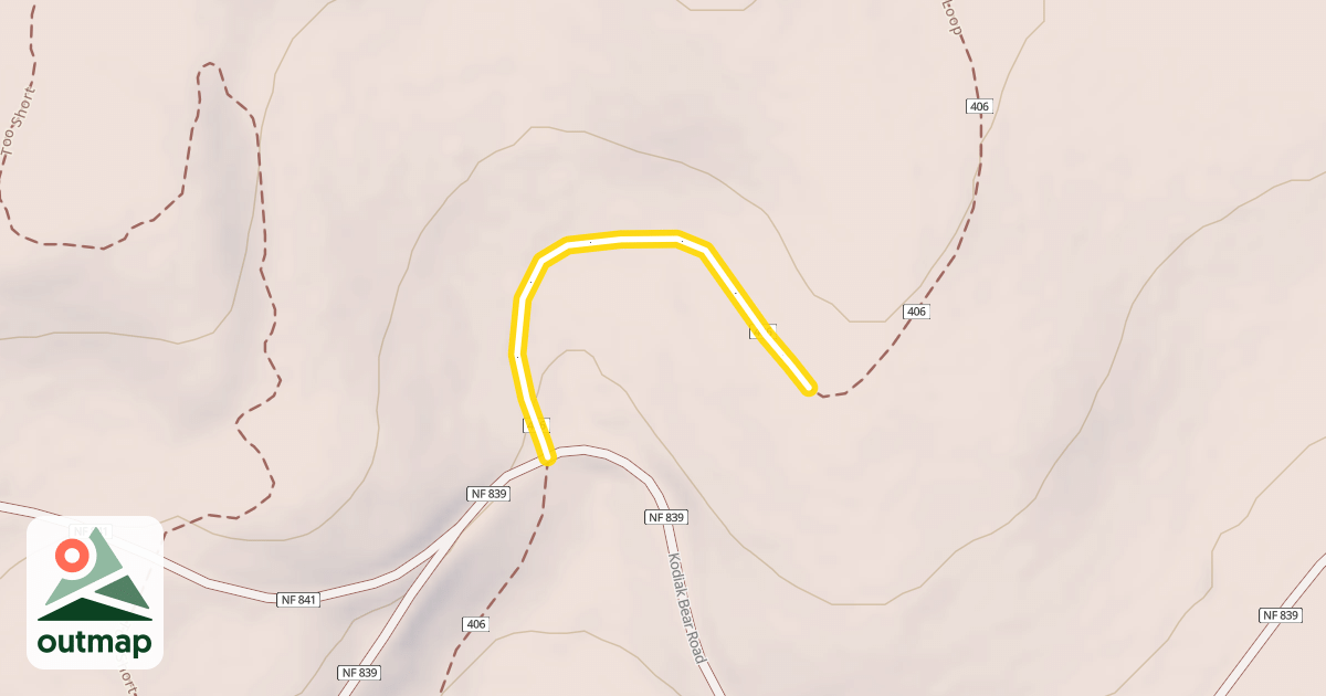 Map of Blue Ridge Loop