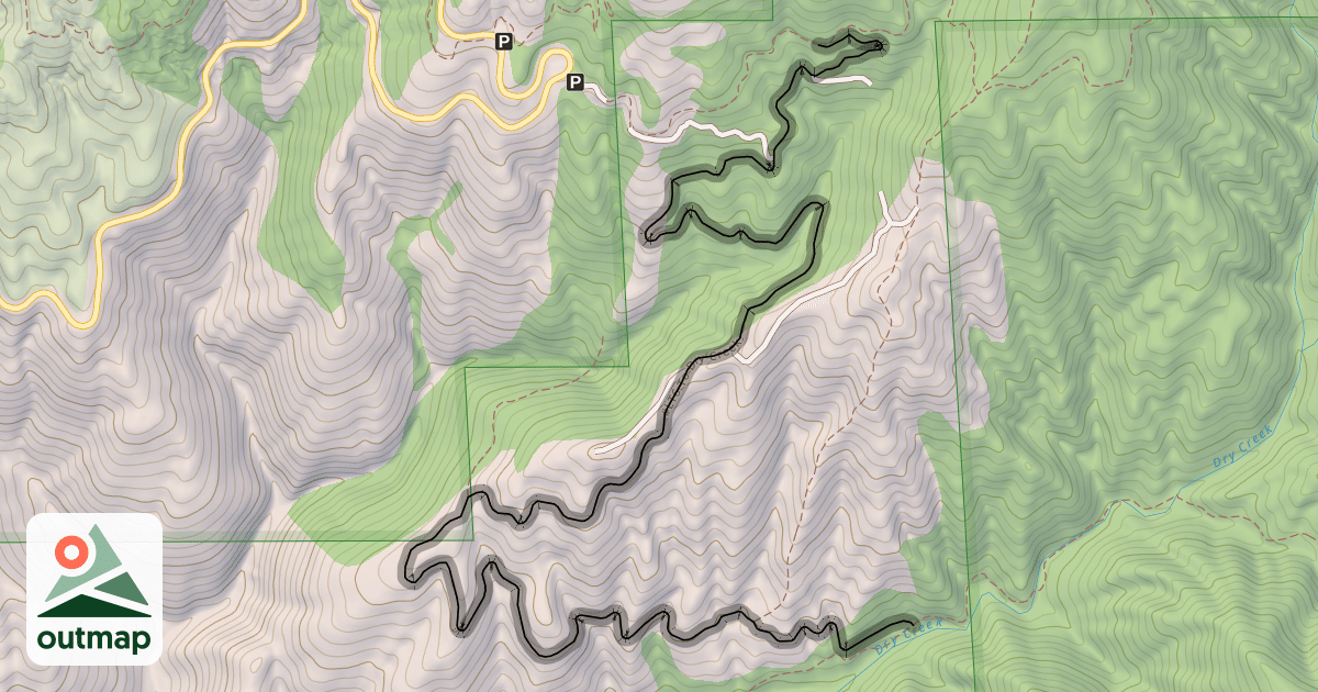 Map of #LT6 To Dry Creek