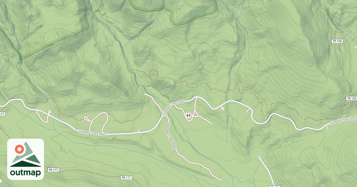 Map of USFS Motor Vehicle Use Map Trails 7044010399