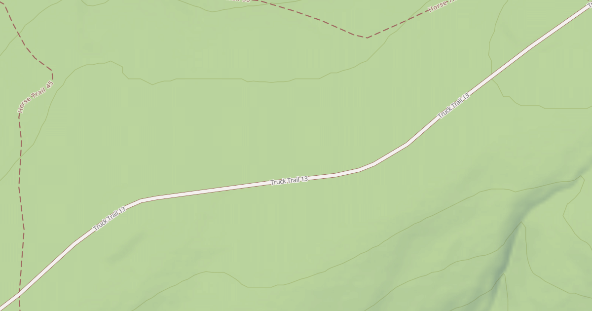 Map preview of Truck Trail 13
