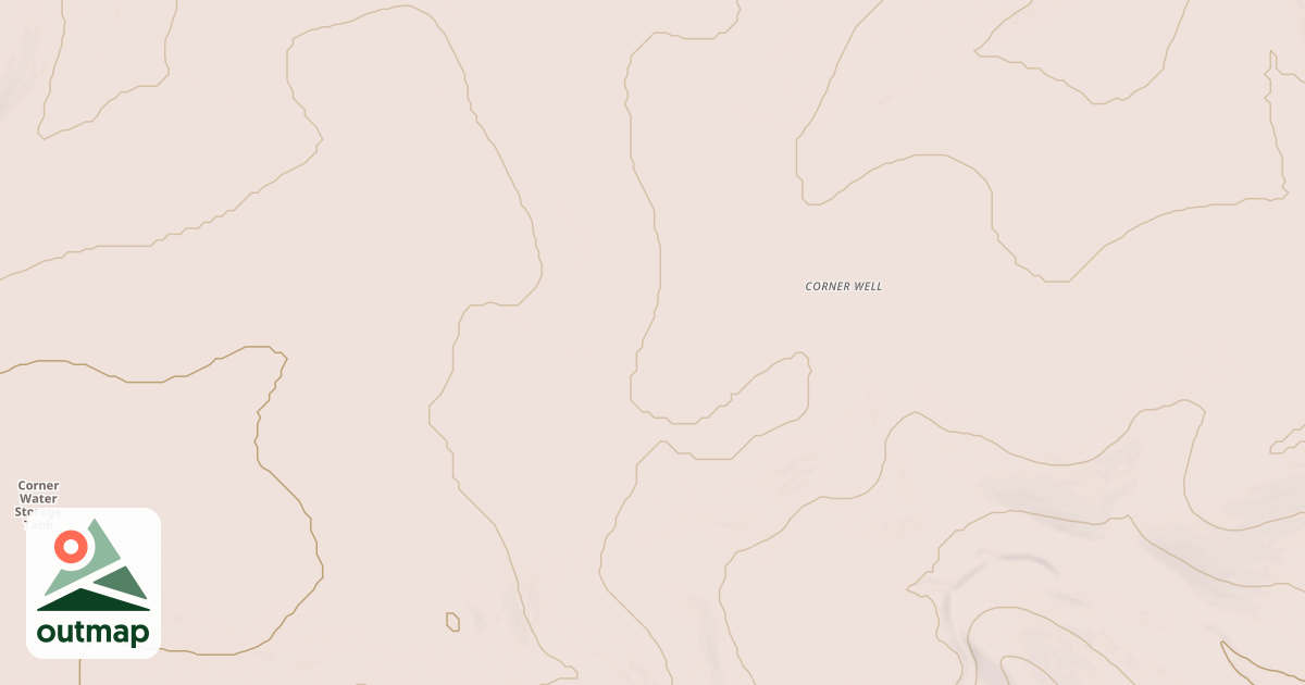Map of CORNER WELL