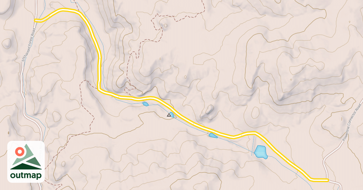 Map of Dirty Socks Connector Road